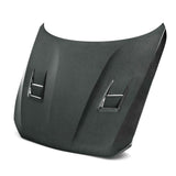 DV-style carbon fiber hood for 2012-2019 BMW F20 1 Series, 2014-2021 F22 2 Series, and 2016-2021 F87 M2