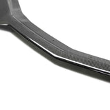 Type-OE carbon fiber front chin spoiler for 2019-2023 Chevrolet Camaro SS (upper)