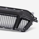 Carbon fiber front grille for 2024 Ford Mustang GT