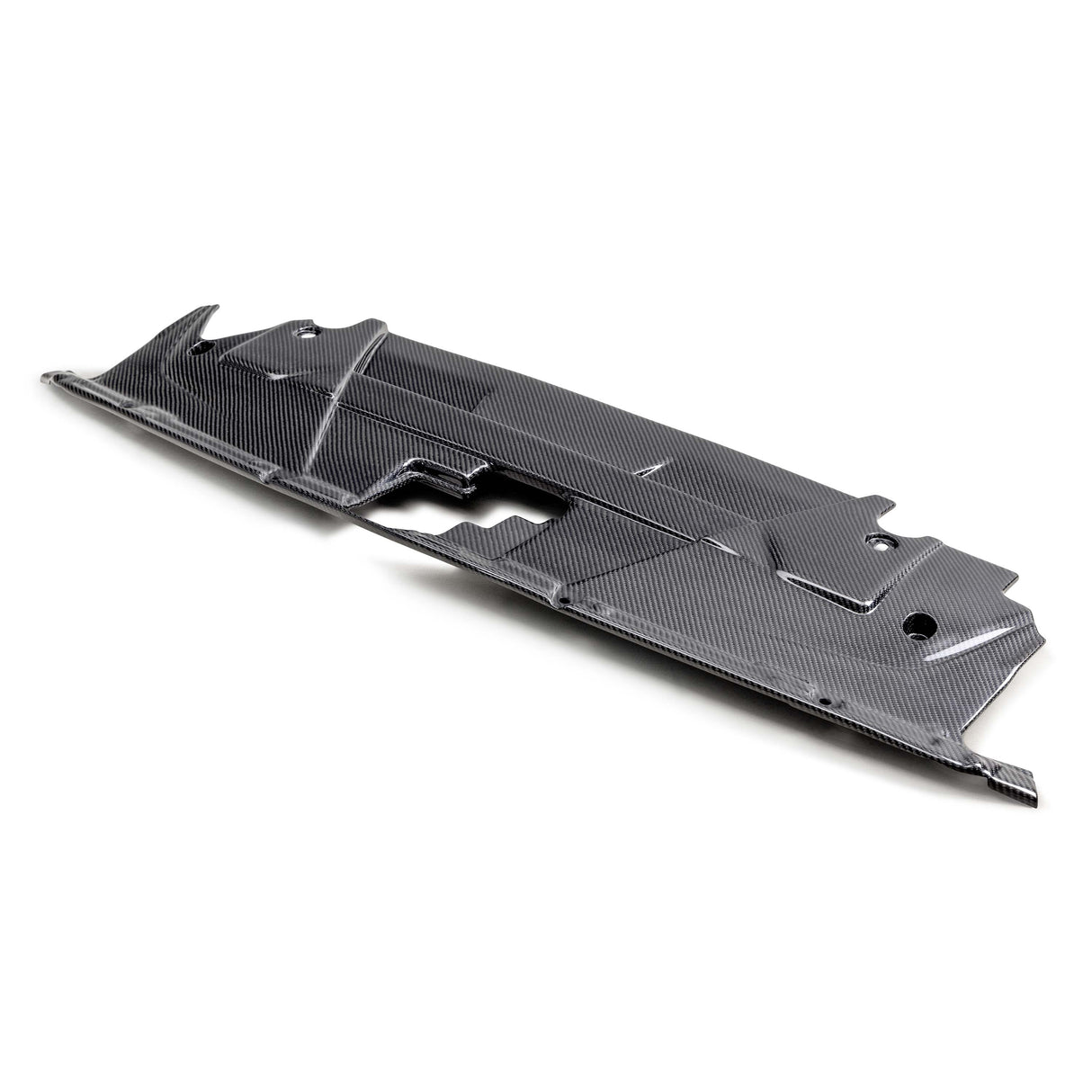 Carbon fiber radiator cover for 2024 Ford Mustang
