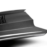 Type-T2 doubled sided carbon fiber hood for 2016-2023 Chevrolet Camaro (2019-2023 SS style)