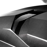 Type-AZ double sided carbon fiber hood for 2016-2024 Chevrolet Camaro