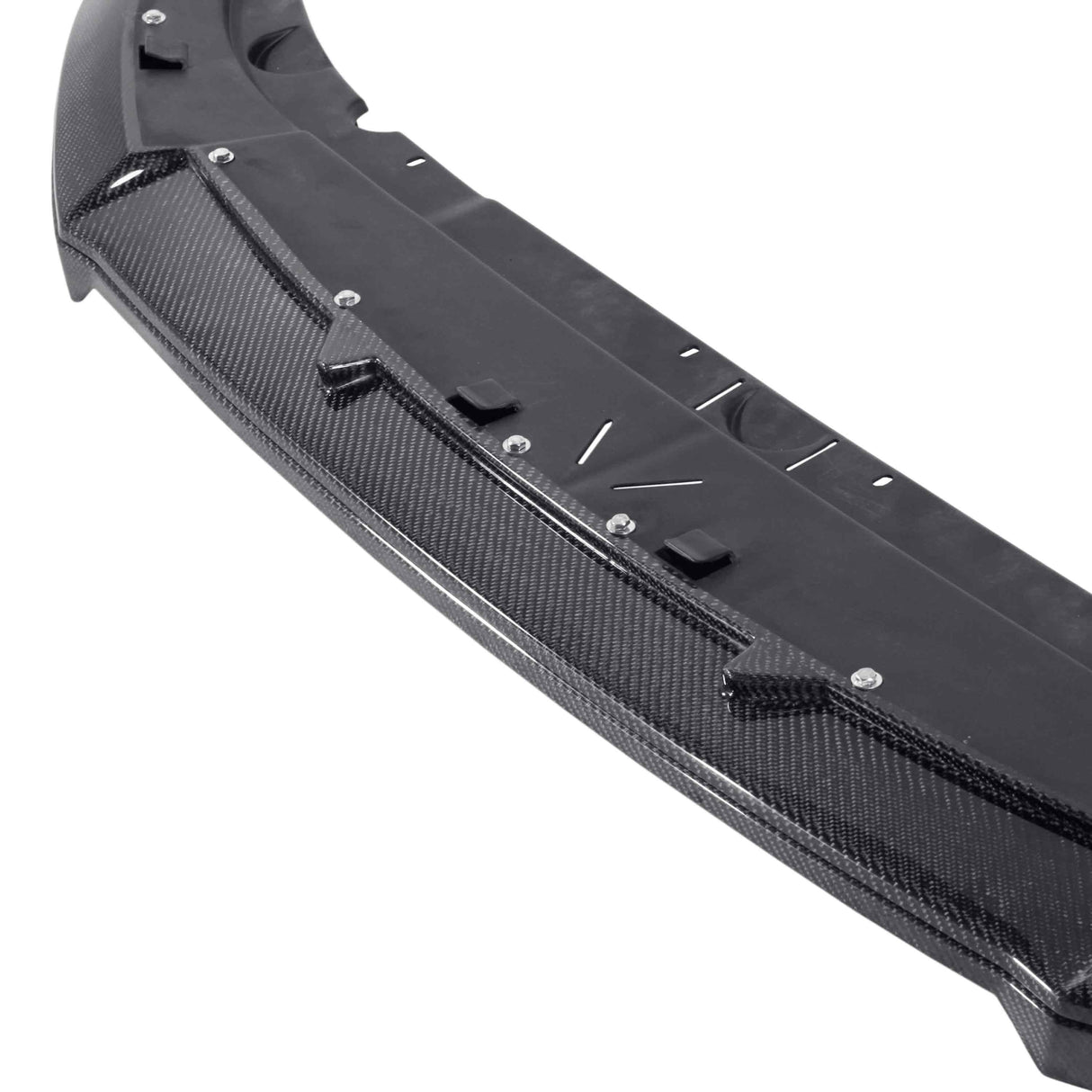 Type-OE carbon fiber front chin spoiler for 2010-2014 Ford Mustang Shelby GT500