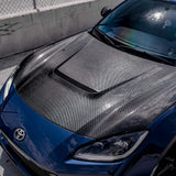 VS-style carbon fiber hood for 2022 Toyota GR86/ Subaru BRZ