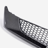 Carbon fiber front bumper inserts for 2024 Ford Mustang Dark Horse