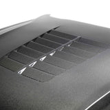 Type-GT5 double sided carbon fiber hood for 2018-2023 Ford Mustang