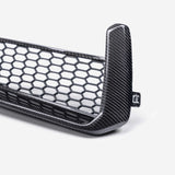 Carbon fiber front bumper inserts for 2024 Ford Mustang Dark Horse