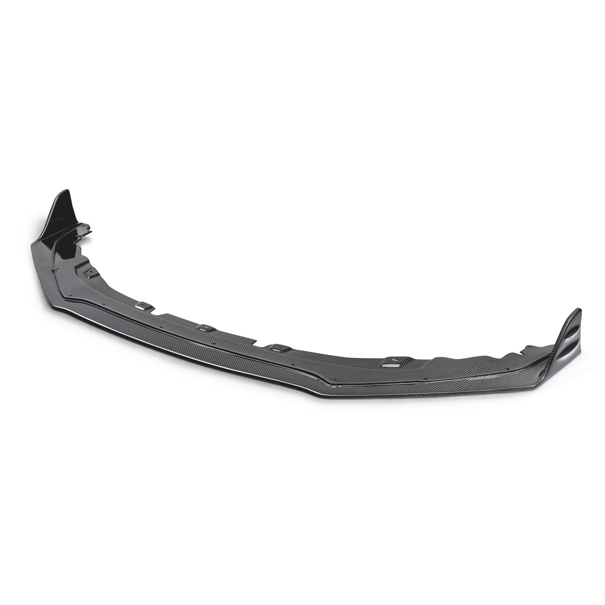 MB-style carbon fiber front lip for 2022 Subaru BRZ