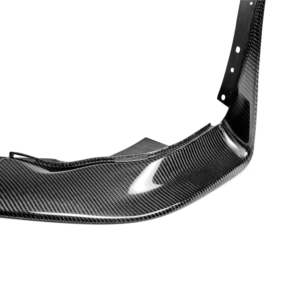 Type-SRT8 carbon fiber front chin spoiler for 2011-2014 Dodge Challenger
