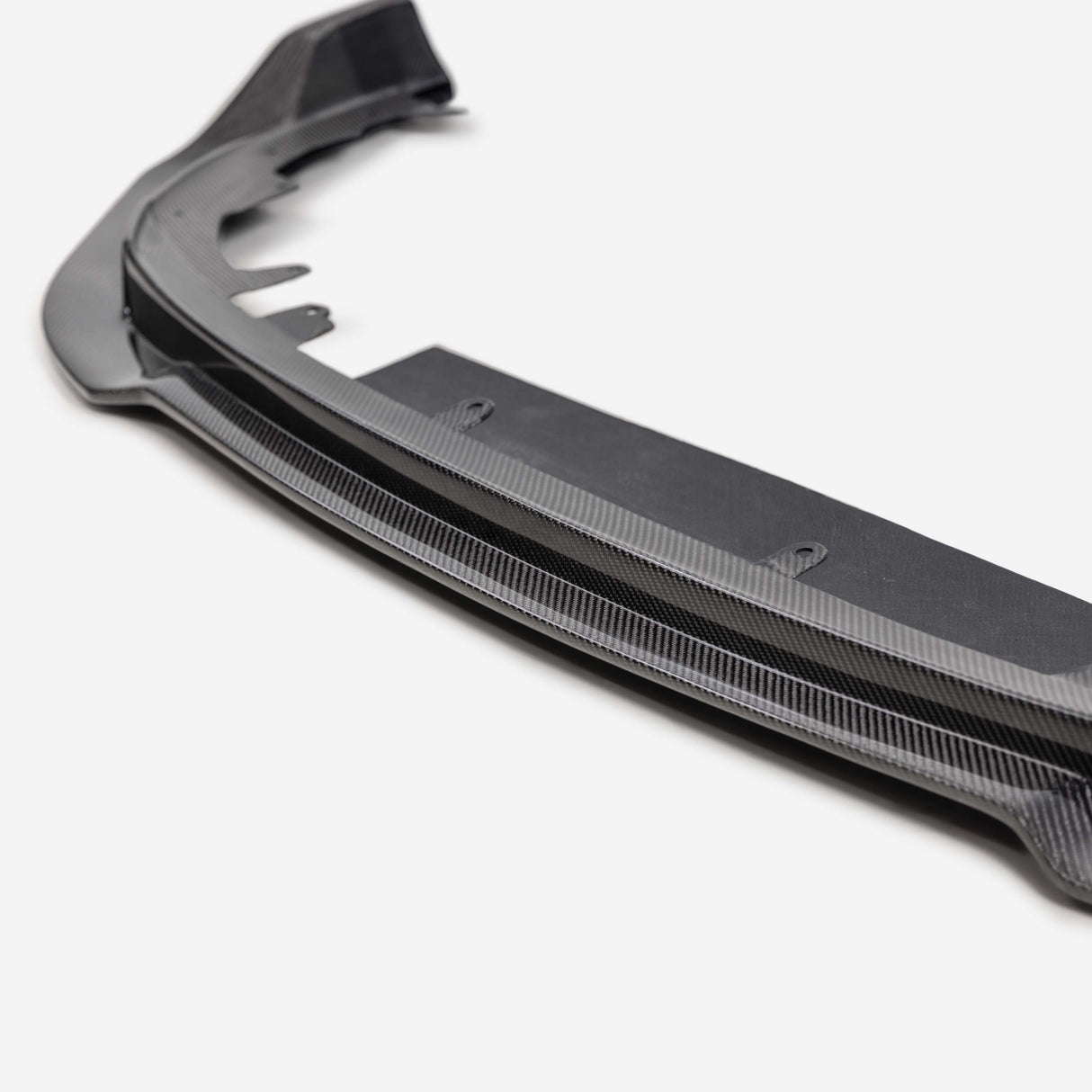 MB-style carbon fiber front lip for 2023-2024 Toyota Prius