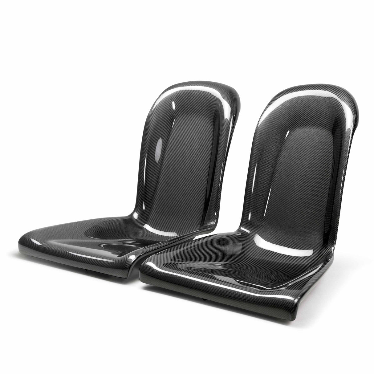 Carbon fiber rear seat panels for 2009-2022 Nissan GTR (pair)