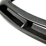 Type-AR carbon fiber front chin splitter for 2015-2017 Ford Mustang