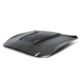 Type-GT5 double sided carbon fiber hood for 2015-2020 Ford Mustang Shelby GT350 & GT350R