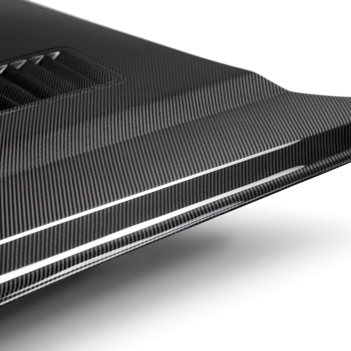 Type-SN double sided carbon fiber hood for 2015-2017 Ford Mustang