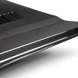 Type-SN double sided carbon fiber hood for 2015-2017 Ford Mustang