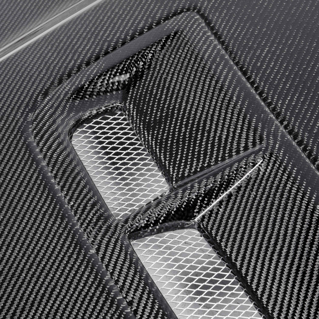 Type-GT carbon fiber hood for 2010-2014 Shelby GT500 and 2013-2014 Ford Mustang