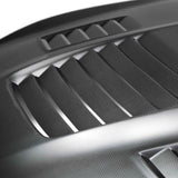 Type-CR dry carbon fiber hood for 2015-2020 Ford Mustang Shelby GT350 & GT350R