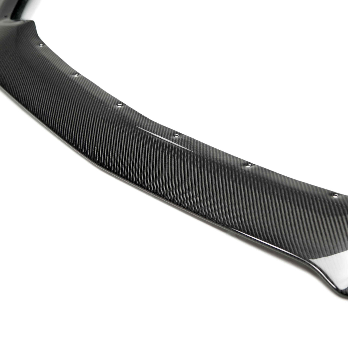 Type-AC carbon fiber front chin splitter for 2015-2017 Ford Mustang
