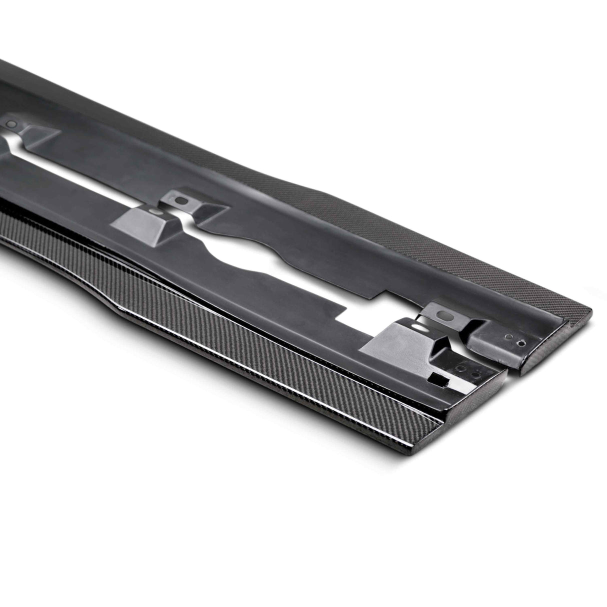 Type-AR carbon fiber rocker panels for 2016-2018 Ford Focus RS
