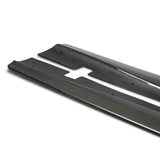Type-MB carbon fiber side rocker panels for 2020-2021 Dodge Charger Widebody