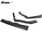 2018-2021 Subaru WRX STI Style Unpainted Front Bumper Lip ABS 3PCS