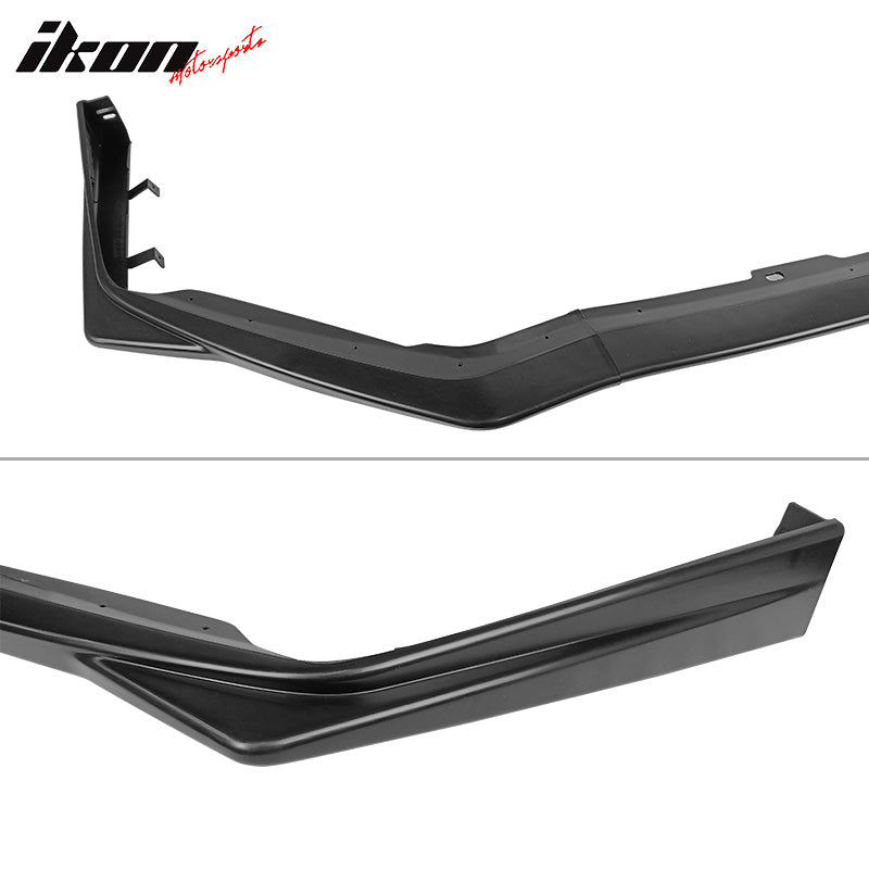2018-2021 Subaru WRX STI Style Unpainted Front Bumper Lip ABS 3PCS