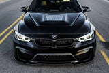 2014-2020 BMW M3 F80 M4 F82 SM Style Carbon Fiber Front Lip | Fits M3 F80, M4 F82, F83 M4