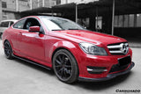 2012-2014 Mercedes Benz W204 C Class Sedan  Coupe AMG Style Front Lip