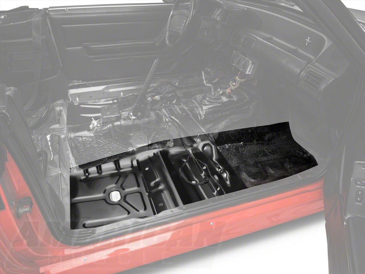 OPR Replacement Foxbody Floor Pan; Passenger Side (79-93 Mustang)