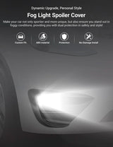 Fog Light Spoiler cover for Tesla Model Y