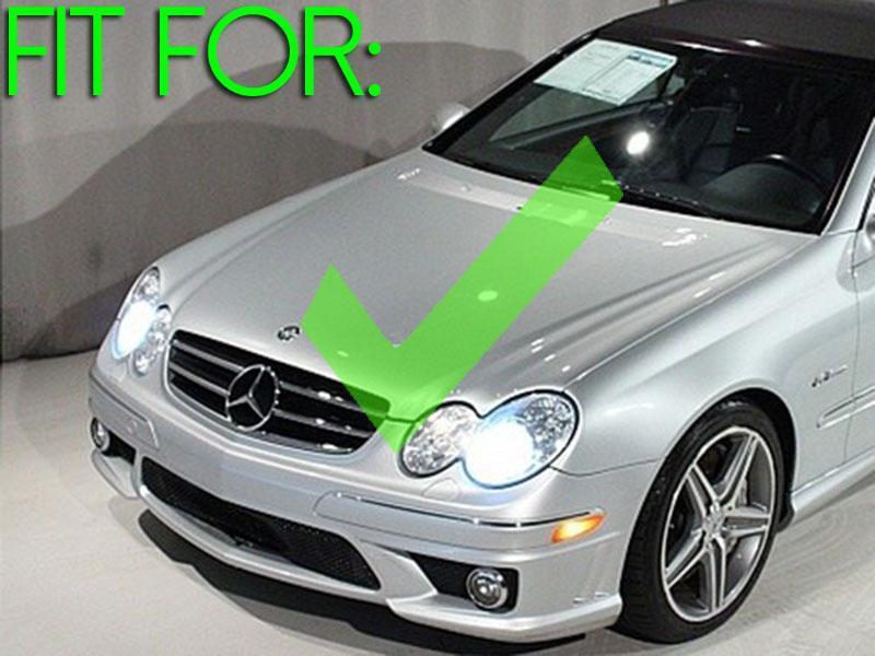 2008-2010 Mercedes C-Class W204 AMG Style Fog Light Set