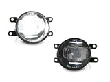 2010-2019 Toyota 4Runner Projector LED Fog Lights - Black Bezel