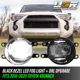 2010-2019 Toyota 4Runner Projector LED Fog Lights - Black Bezel