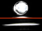 2010-2019 Toyota 4Runner Projector LED Fog Lights - Black Bezel