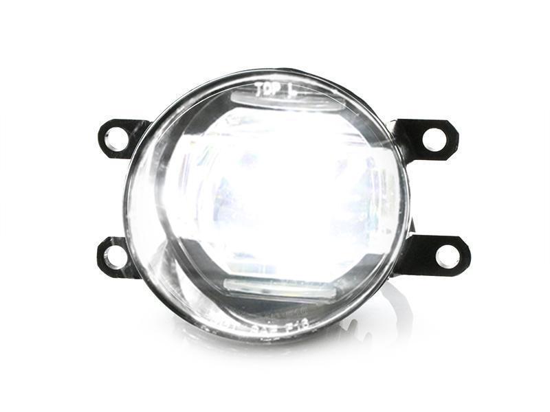 2010-2019 Toyota 4Runner Projector LED Fog Lights - Black Bezel
