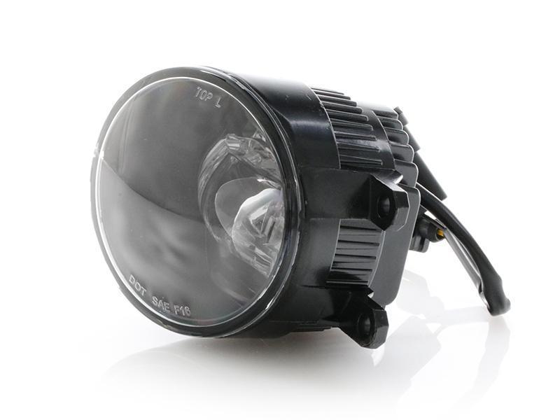 2010-2019 Toyota 4Runner Projector LED Fog Lights - Black Bezel