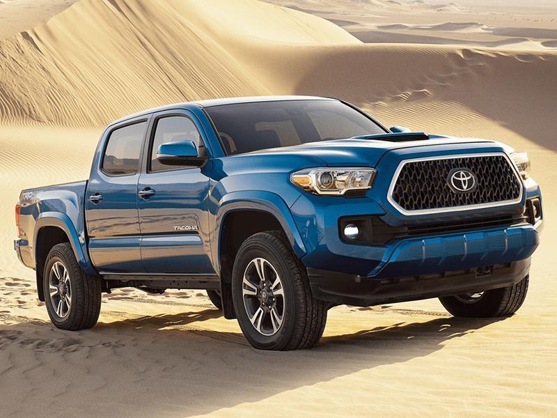 2016-2019 Toyota Tacoma Projector LED Fog Lights - Black Bezel