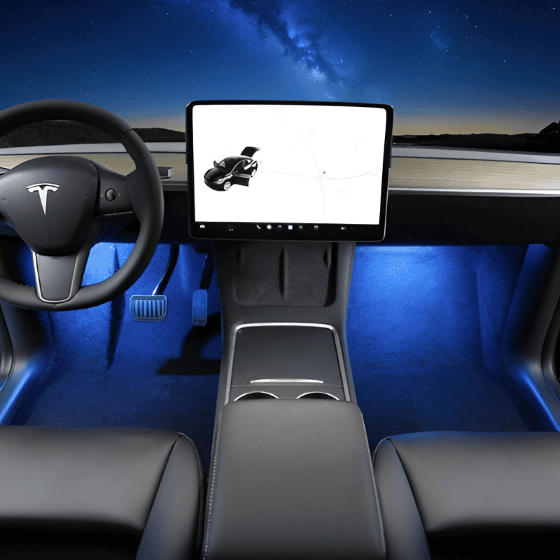 TESERY Footwell LED Lights for Model 3/Y/S/X