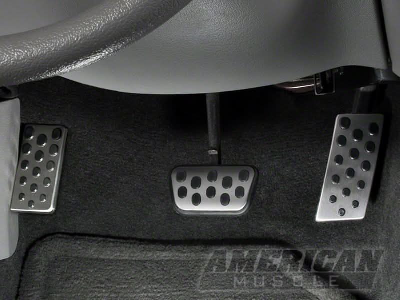 SpeedForm Modern Billet Bullitt Style Pedal Covers (94-04 Mustang w/ Automatic Transmission)