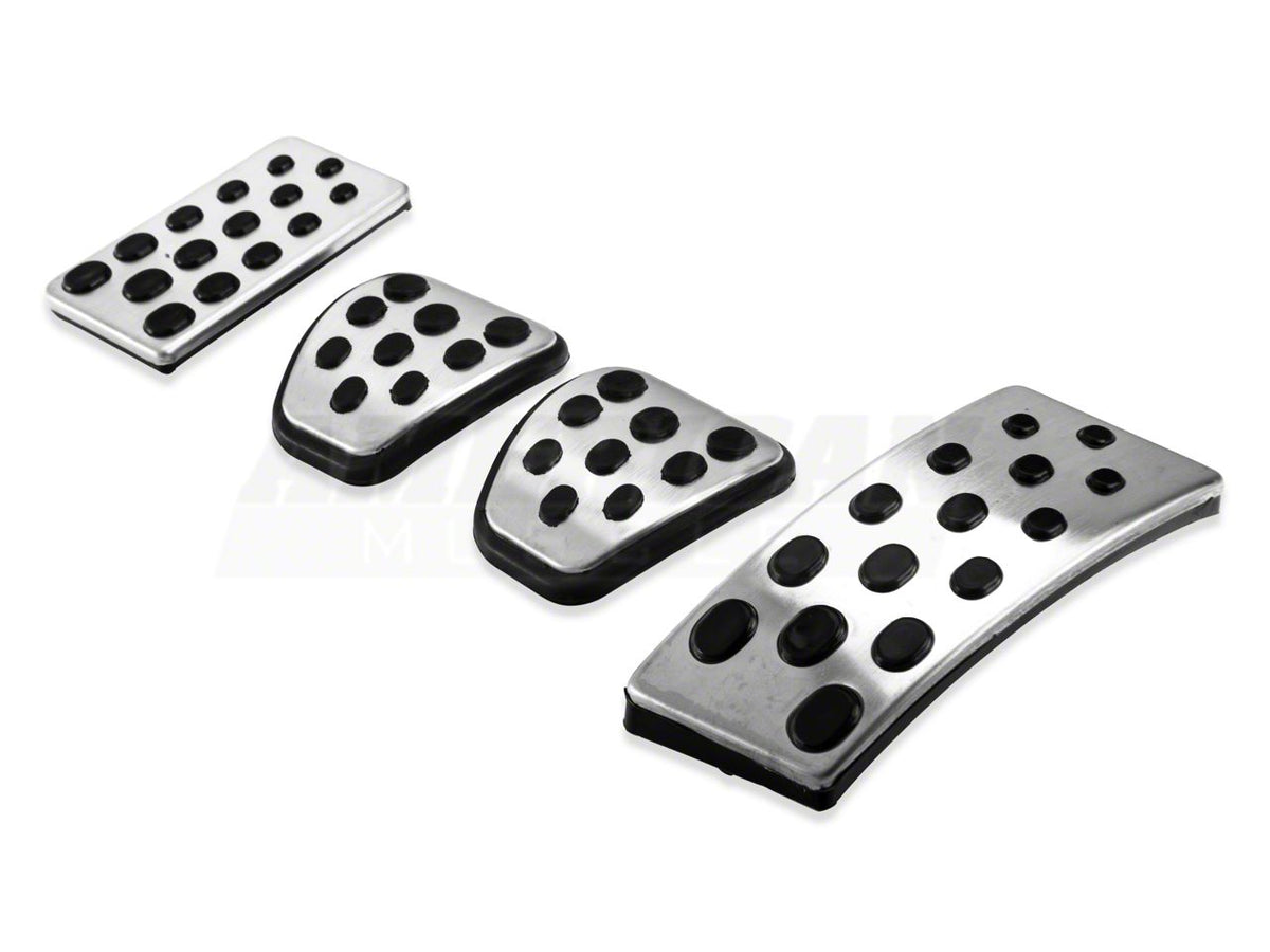 SpeedForm Modern Billet Bullitt Style Pedal Covers (94-04 Mustang w/ Manual Transmission)