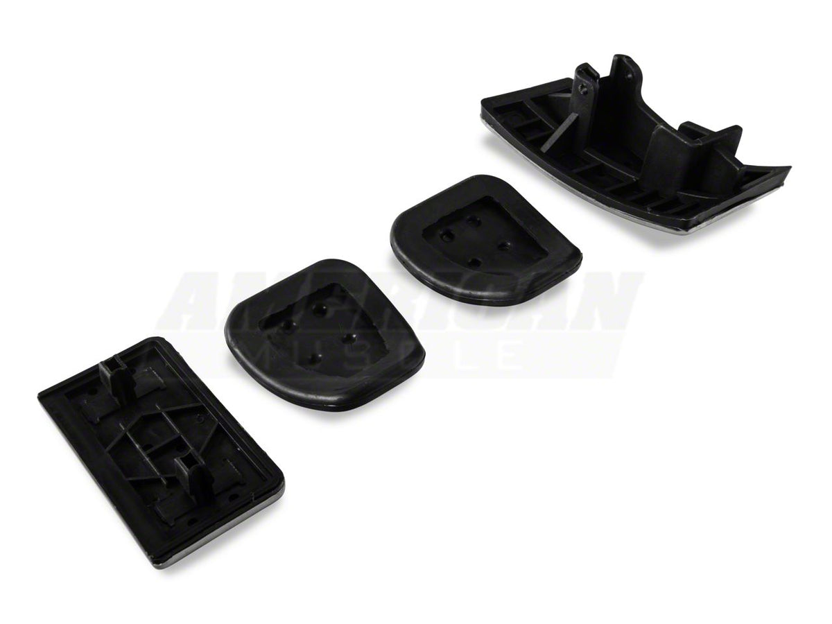 SpeedForm Modern Billet Bullitt Style Pedal Covers (94-04 Mustang w/ Manual Transmission)