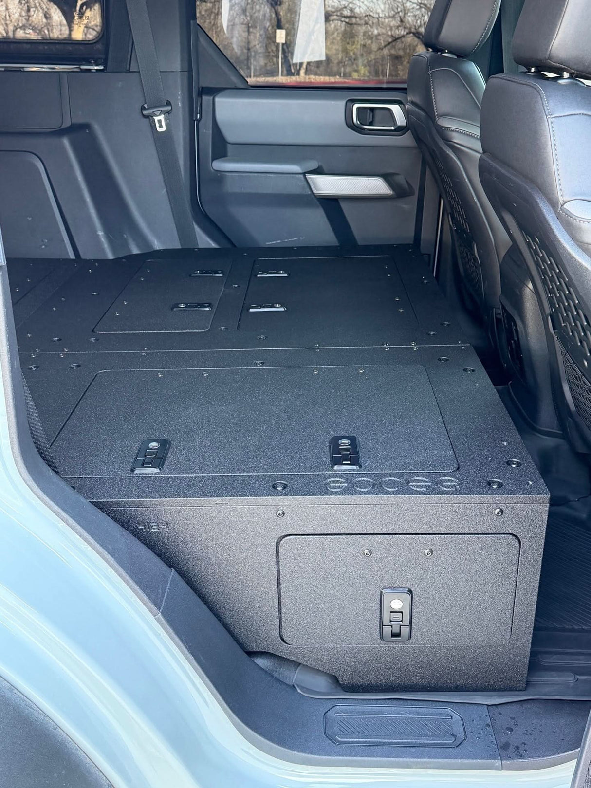 Ford - Bronco - 2021-Present - 6th Gen - 4 Door - Explore Series -  Seat Delete - Second Row - Low Profile