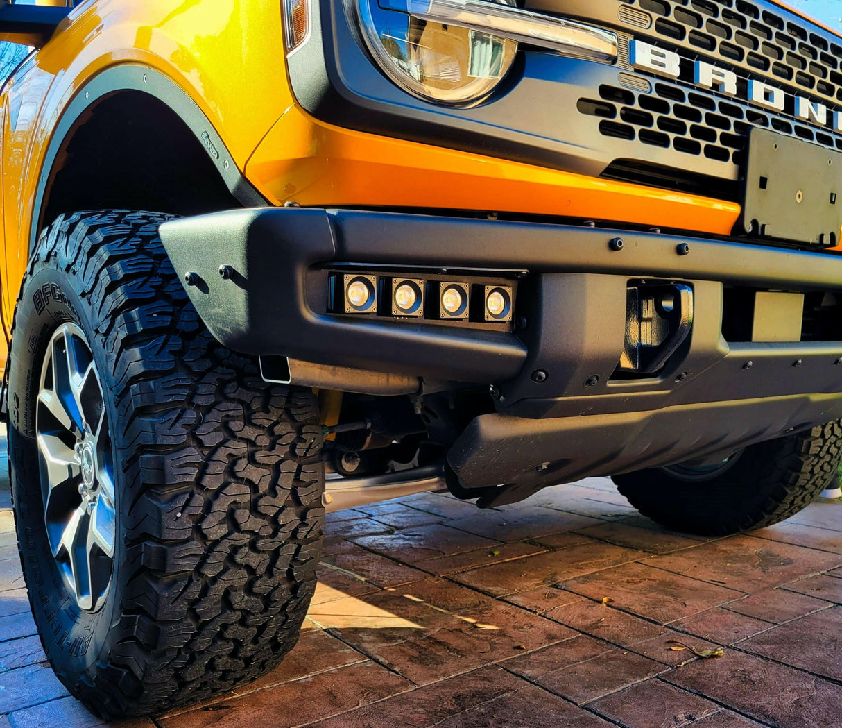 2021+ Ford Bronco Modular Bumper Dual Function Fog Light Kit