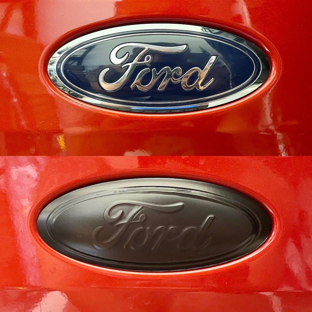 Ford Bronco Rear Oval Emblem Overlay (Tint or Solid) - 2021-2026 Bronco / Bronco Sport