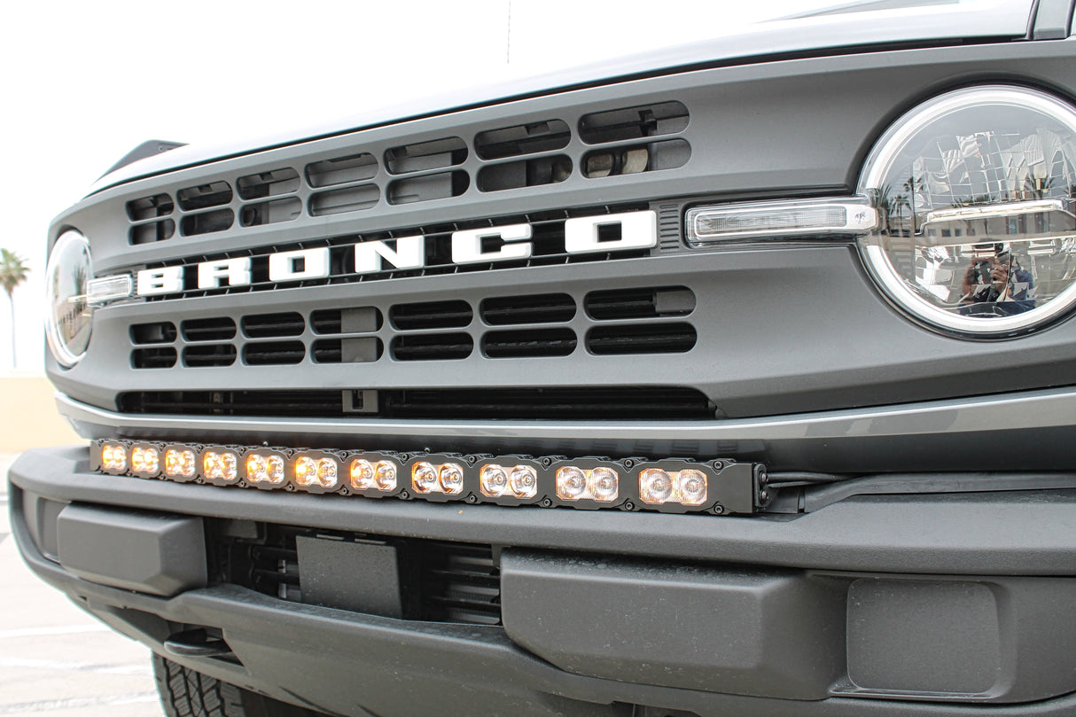 2021+ Ford Bronco Standard Bumper 40in Light Bar PRO