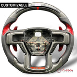 F150 2015-2020 Custom Carbon Fiber Steering Wheel