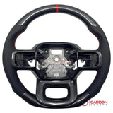 F150 2021-2024 Custom Heated Carbon Fiber Steering Wheel