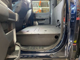 Ford - F150 2021-Present - 14th Gen. SuperCrew - Second Row Seat Delete Plate System with Factory B&O Subwoofer Center Wall with Exterior Port