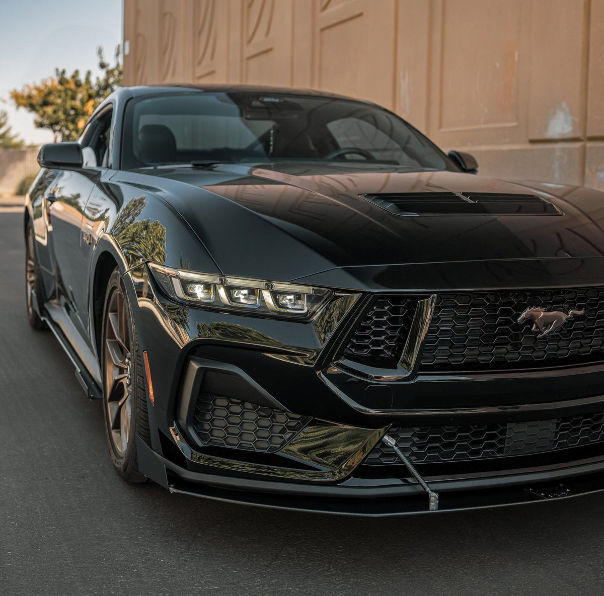 Ford Mustang (2024+) Ecoboost/GT Front Splitter - THE GOAT