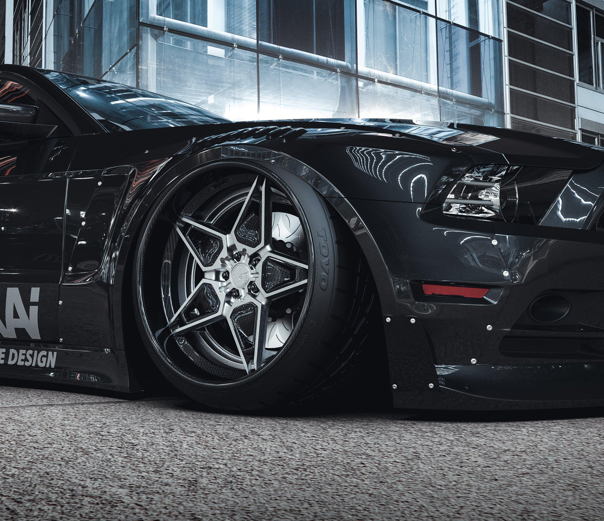 Mustang Widebody Kit | 2013-2014 GT S197 | SHIROKAI